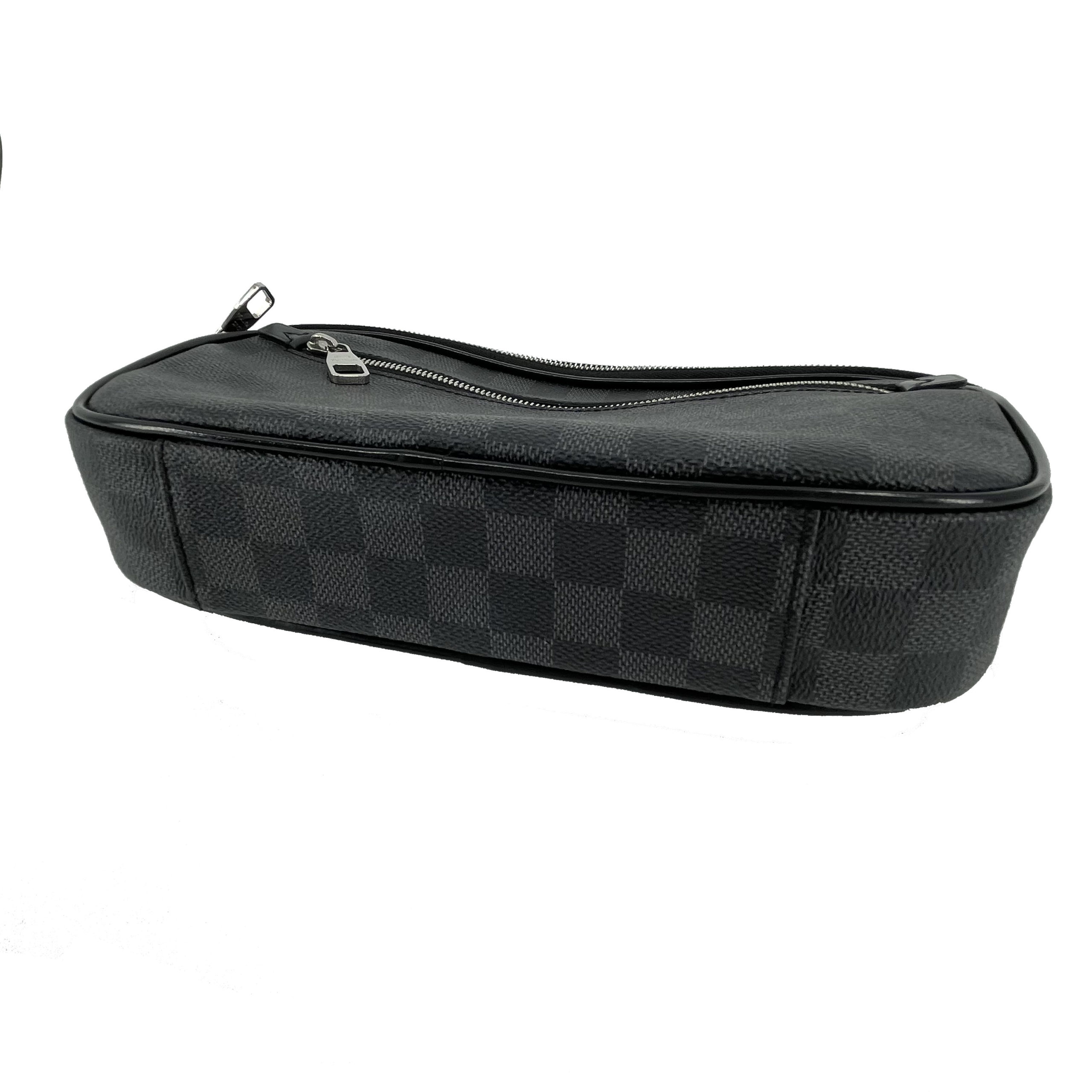 Louis Vuitton Damier Graphite Ambler Waist Bag