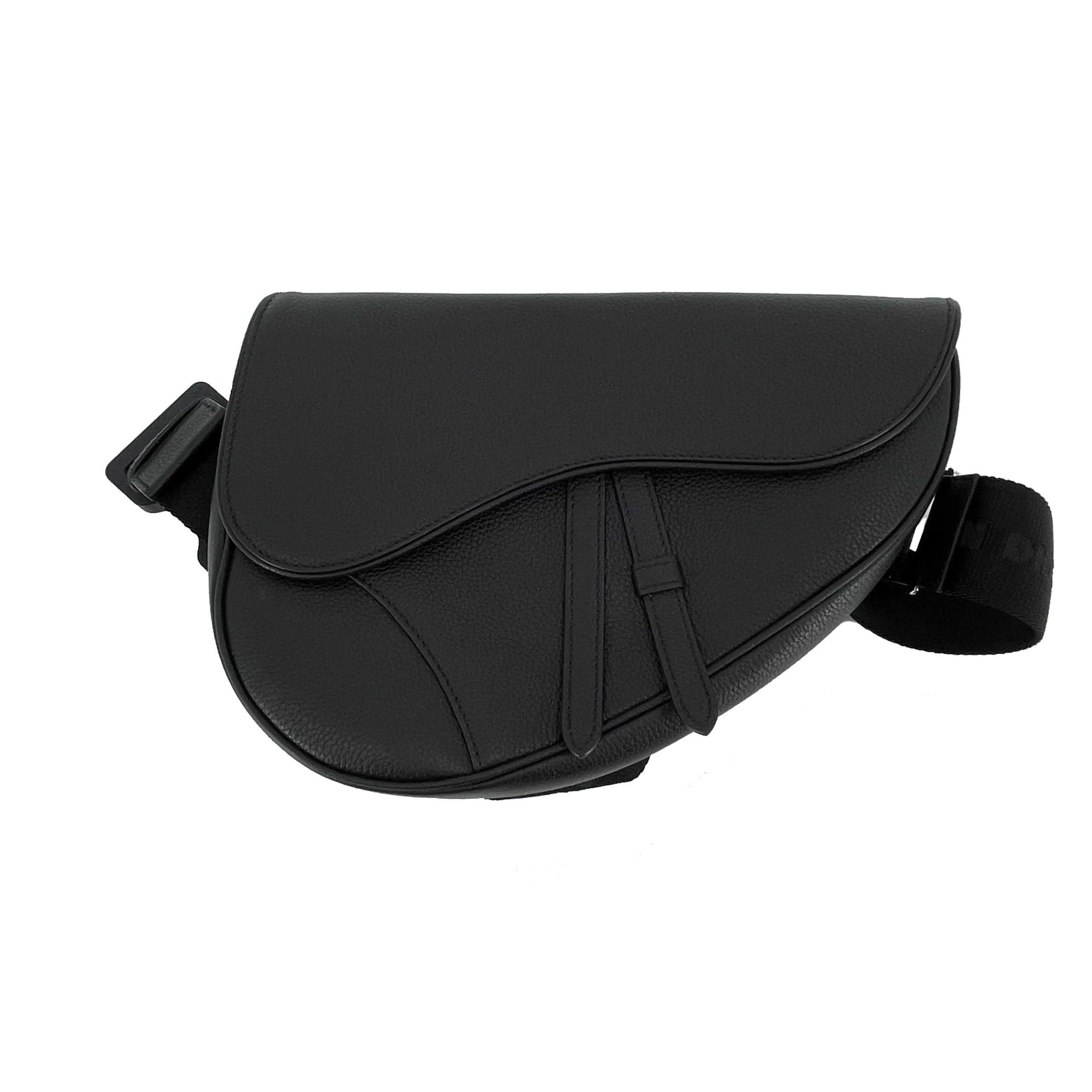 Dior Saddle Bag Black Leather - DesignerSupplier