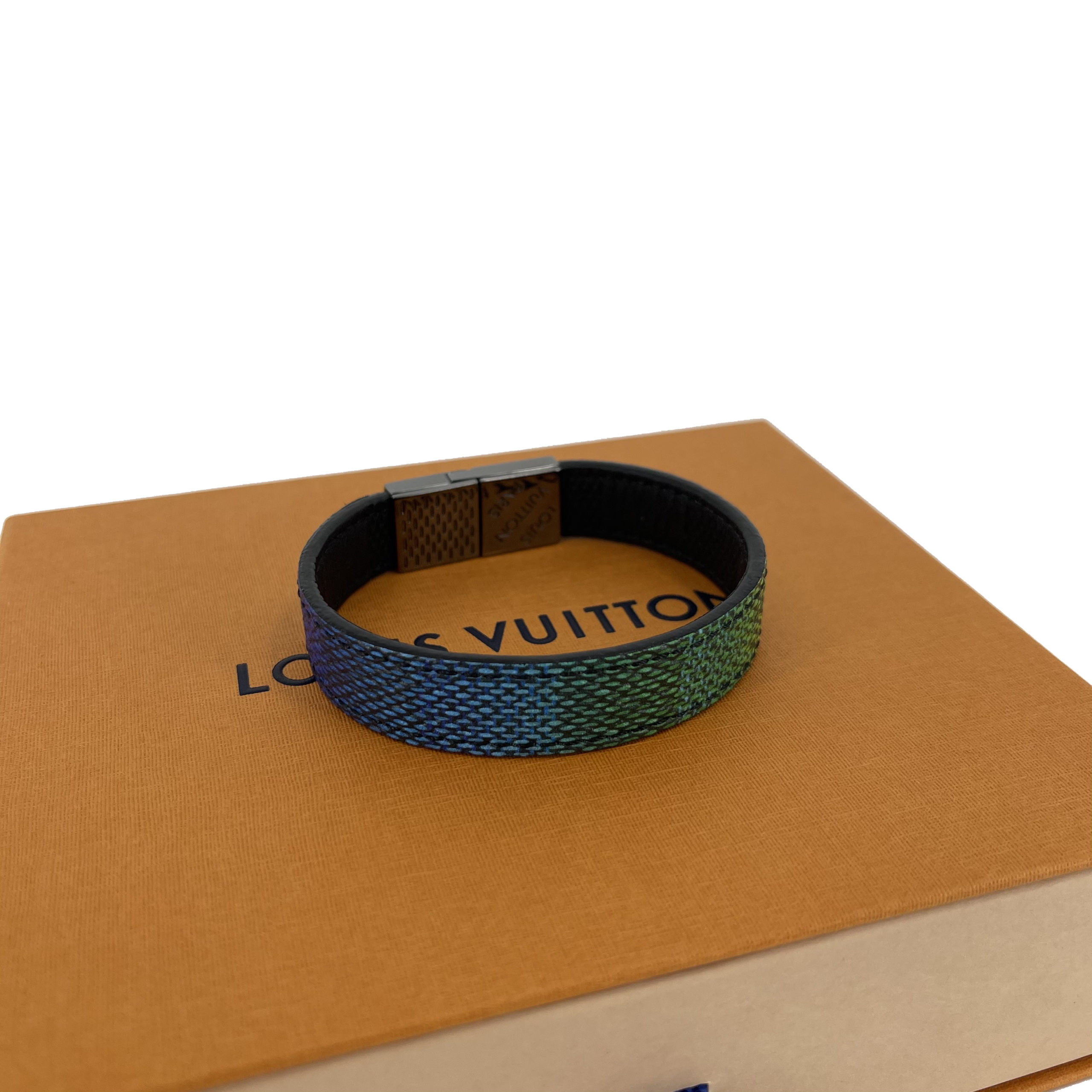 Louis Vuitton, Jewelry, Sold Lvuitton Pull It Reversible Damier Bracelet