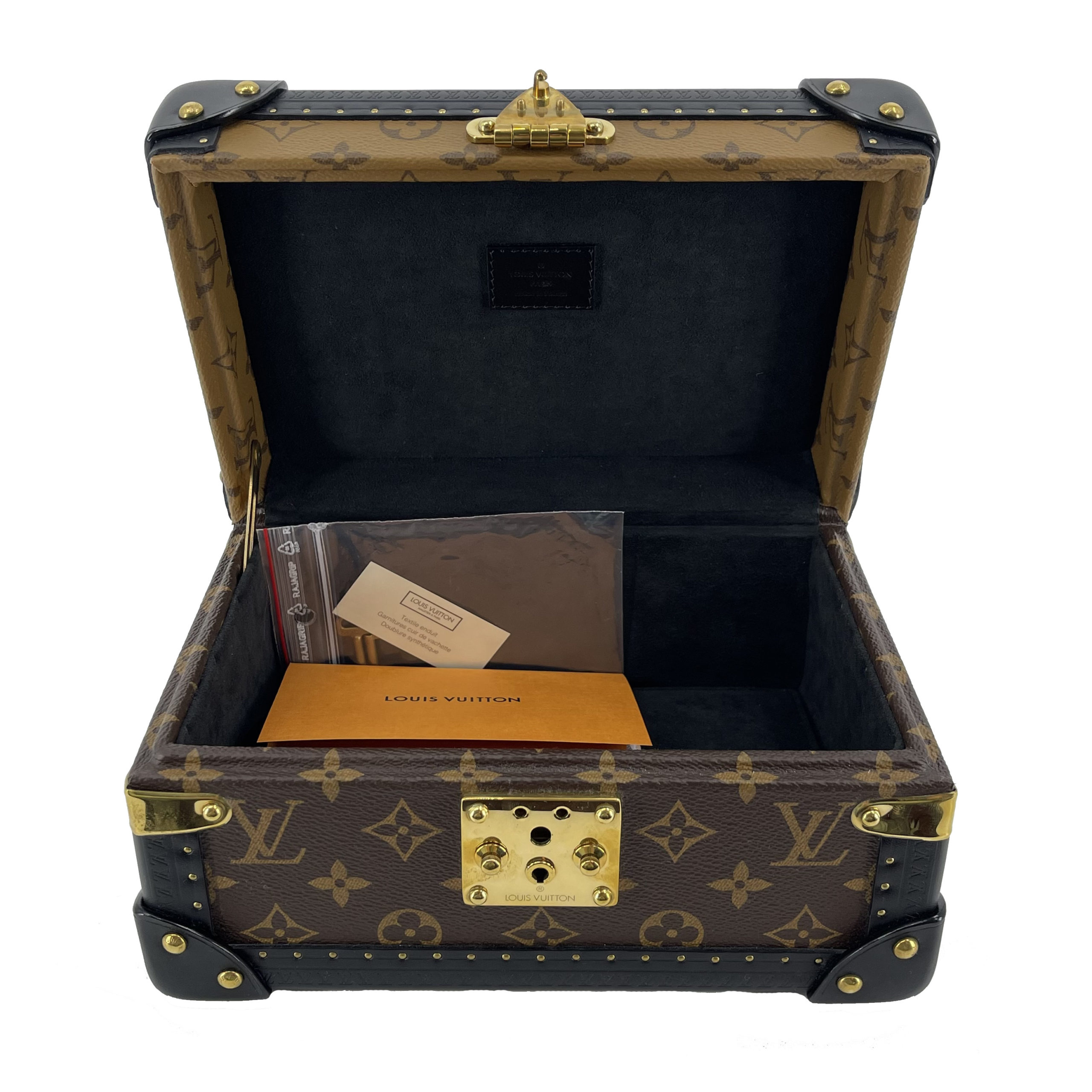 Louis Vuitton, Bags, Louis Vuitton Coffret Tresor 24 Reverse Monogram