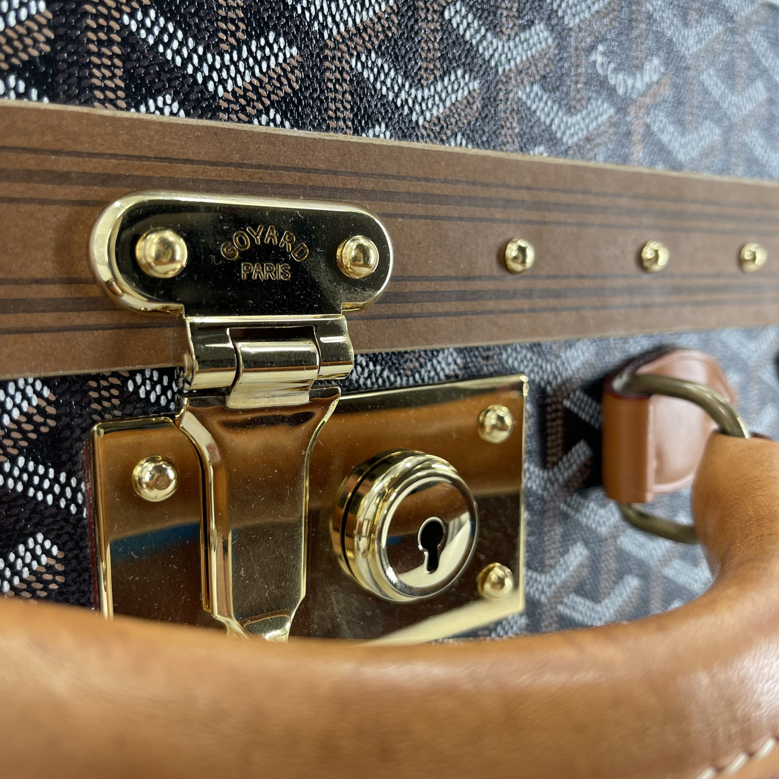 goyard grand hotel trunk bag